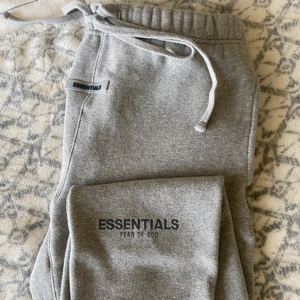 Essentials gray sweatpants